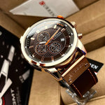 Reloj Curren 8291 Original Pulso Cuero