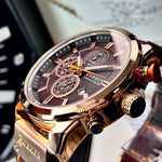 Reloj Curren 8291 Original Pulso Cuero