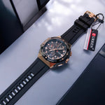 Reloj Curren 8462 Original Pulso Silicon