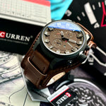Reloj Curren 8225 Original Pulso Cuero