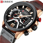 Reloj Curren 8329 Original Pulso Cuero