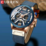 Reloj Curren 8329 Original Pulso Cuero