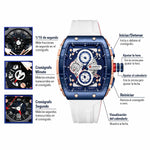 Reloj Curren 8442 Original Pulso Silicon