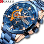 Reloj Curren 8402 Azul Acero