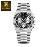 Reloj Poedagar Geneva Cronógrafo Acero