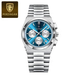 Reloj Poedagar Geneva Cronógrafo Acero