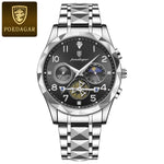 Reloj Poedagar Monaco Cronógrafo Acero
