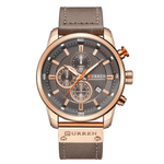 Reloj Curren 8291 Original Pulso Cuero