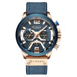 Reloj Curren 8329 Original Pulso Cuero