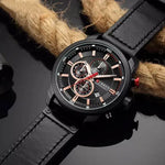 Reloj Curren 8291 Original Pulso Cuero