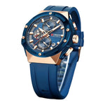 Reloj Curren 8462 Original Pulso Silicon