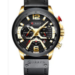 Reloj Curren 8329 Original Pulso Cuero