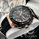 Reloj Curren 8462 Original Pulso Silicon