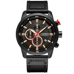 Reloj Curren 8291 Original Pulso Cuero