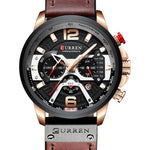Reloj Curren 8329 Original Pulso Cuero