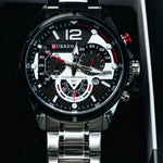 Reloj Curren 8395 Acero Cronos