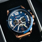 Reloj Curren 8329 Original Pulso Cuero
