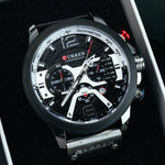 Reloj Curren 8329 Original Pulso Cuero
