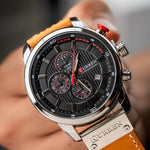 Reloj Curren 8291 Original Pulso Cuero