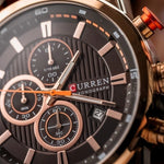 Reloj Curren 8291 Original Pulso Cuero