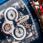Reloj Curren 8442 Original Pulso Silicon