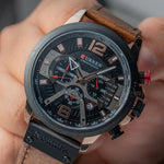 Reloj Curren 8329 Original Pulso Cuero