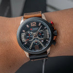 Reloj Curren 8329 Original Pulso Cuero