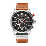 Reloj Curren 8291 Original Pulso Cuero